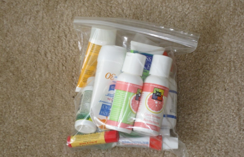 Breng niet meer dan 100 ml van eender welke vloeistof mee