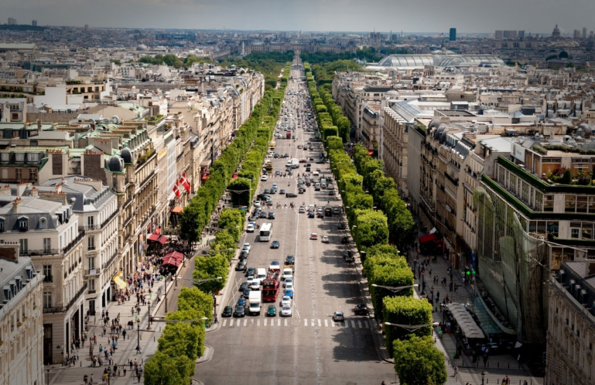 Naar de Champs-Élysées gaan