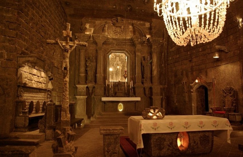 Wieliczka Salt Mines, Polen