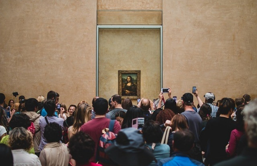 Aansluiten bij de Mona Lisa-gekte 