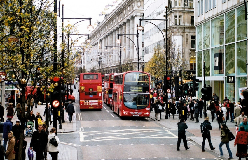 Ga niet shoppen in Oxford Street
