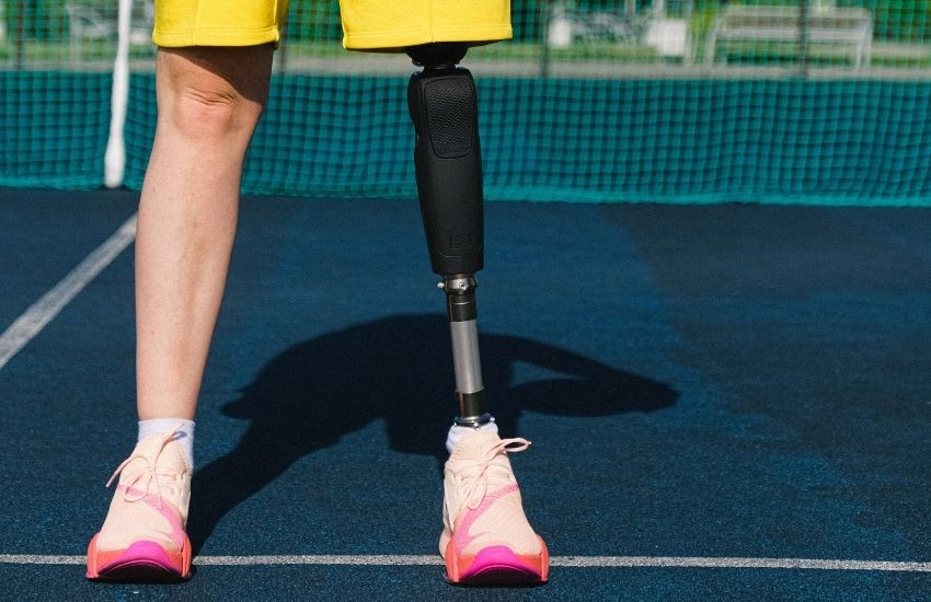 Gooien met een prothese