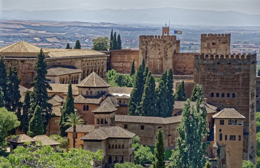Alhambra (Granada, Spanje) 