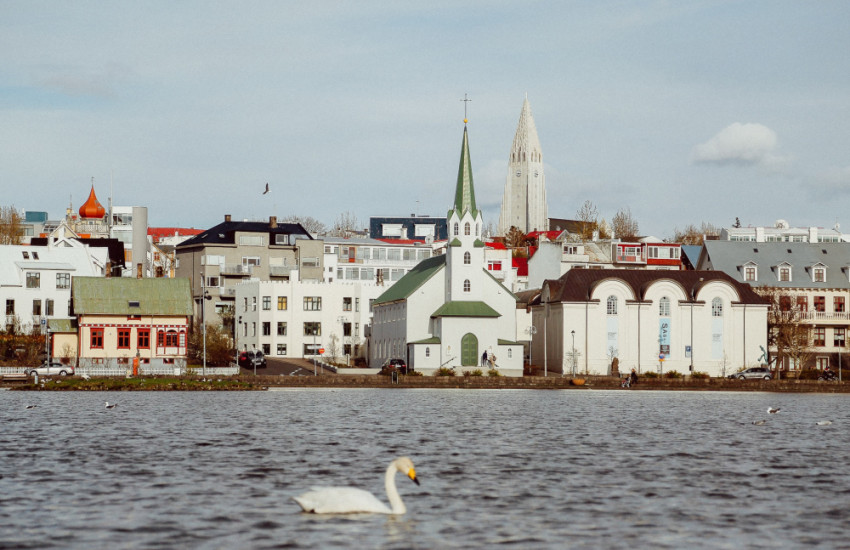 Reykjavík in IJsland