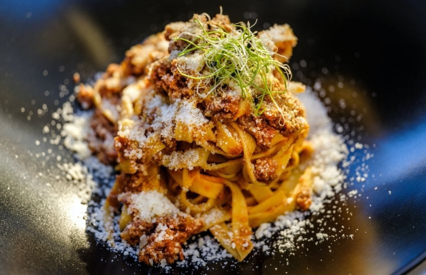 Meerdere gangen en pasta is geen hoofdgerecht