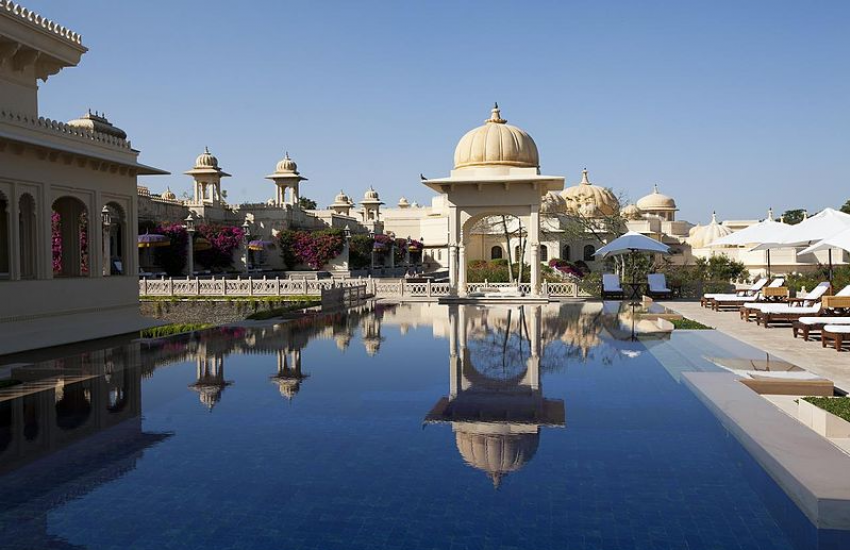 3. The Oberoi Udaivilas Pool