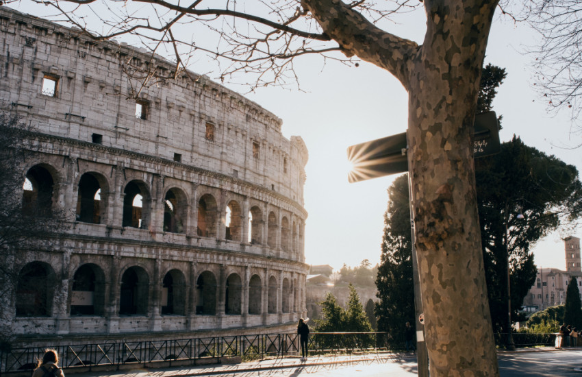 Het Colosseum (Italië)