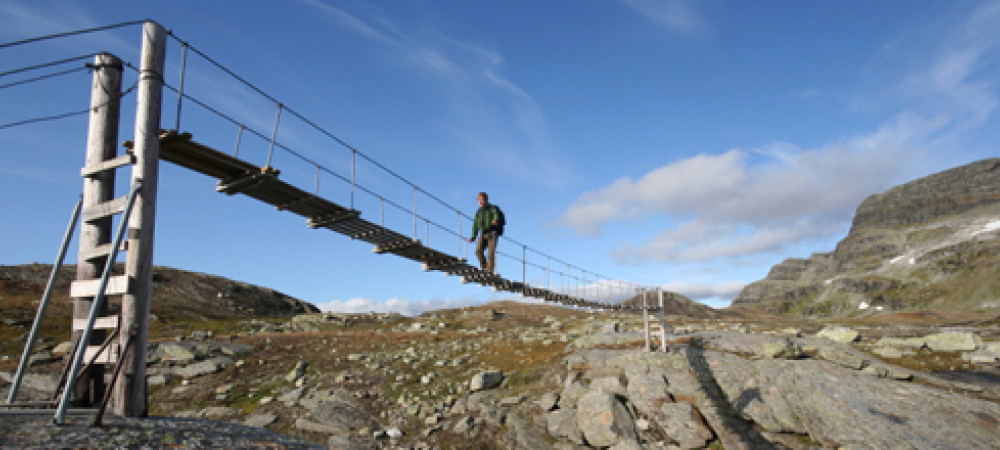 Wandelen in de ruige natuur van Noorwegen