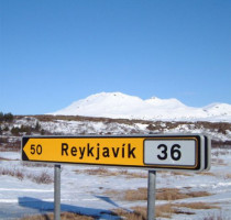 Ligging Reykjavik
