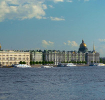 Ligging Sint-Petersburg