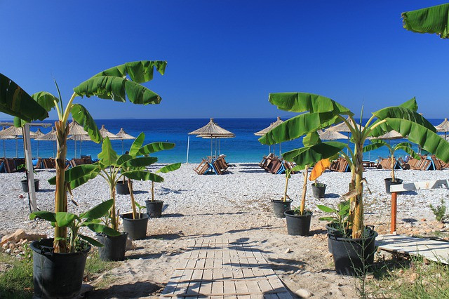 strand Albanië