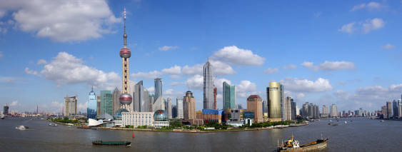 shangai skyline