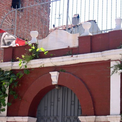 Poort van de Ahrida Synagoge