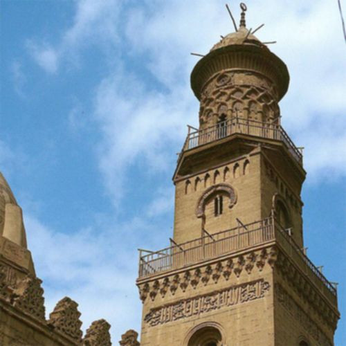Toren van de Al-Nasir Muhammad Madrasa