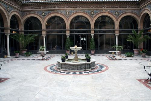 Binnenplein van het Hotel Alfonso XIII