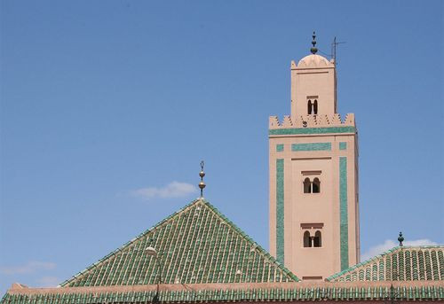 Minaret van de Ali ben Youssef-moskee