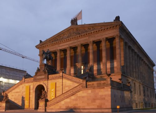 Voorkant van de Alte Nationalgalerie