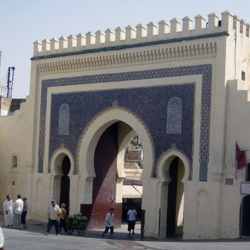 Poort in de Ancienne Medina