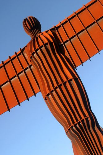 Detail van de Angel of the North