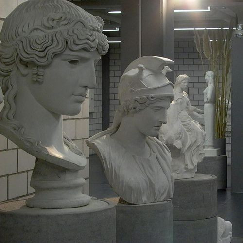 Bustes in de Antikensammlung