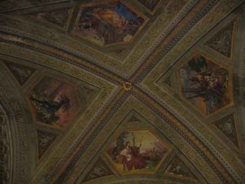 Fresco in de Apotheek van Santa Maria Novella