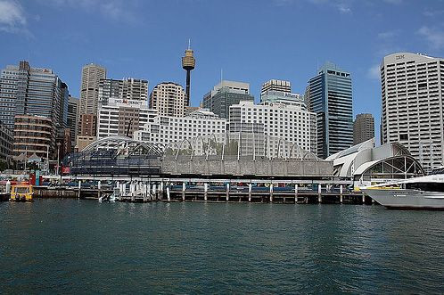 Buitenkant van het Sydney Aquarium