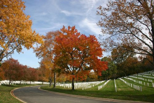 Weg over Arlington National Cemetery
