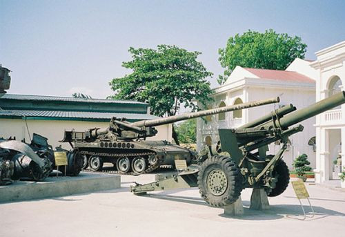 Artillerie in het Legermuseum