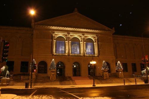 Gevel van het Art Institute of Chicago