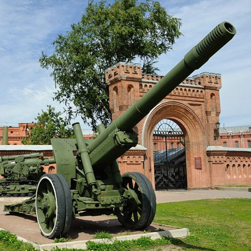 Kanon aan het Artillerie museum