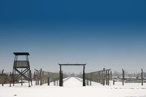Zicht over Auschwitz