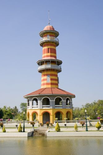 Toren in het Bang Pa-In paleis