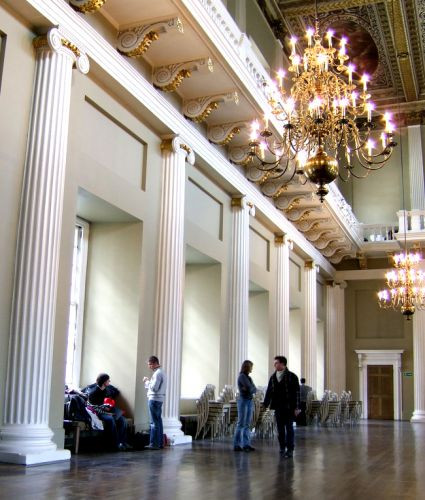 Binnen in het Banqueting House