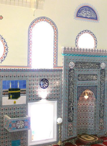 Binnen in de Banya Bashi-moskee