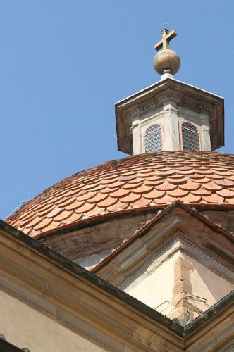 Detail van de Basilica di Santo Spirito