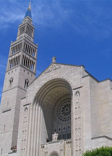 Toren van kerk in Washington