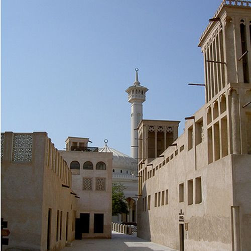 Straatbeeld van Bastakiya