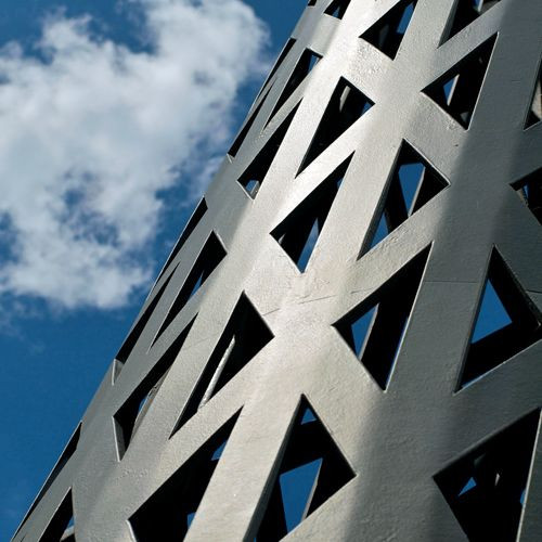 Detail van de Batcolumn