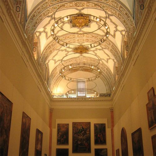 Zaal van het Museo de Bellas Artes