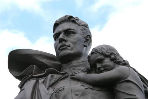 Standbeeld in Treptower Park