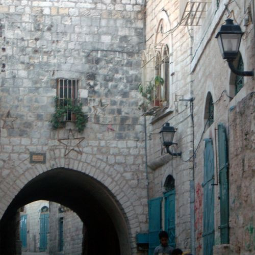 Gebouwen in Bethlehem