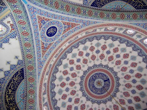 Plafond in de Grote Moskee