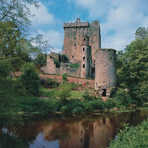 Zicht op Blarney Castle