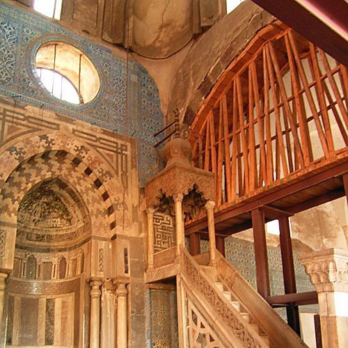Interieur van de Blauwe Moskee