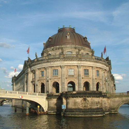 Zicht op het Bode-Museum