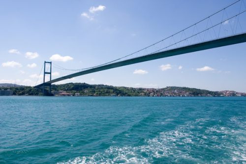 Beeld van de Bosporusbrug