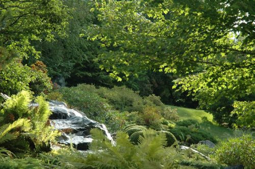 Beeld van de Botanische tuinen van Montréal