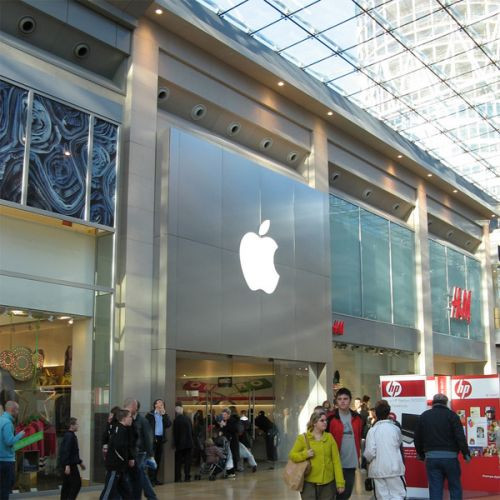 Apple winkel in de Bullring