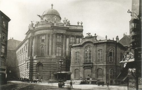 Het verleden van het Burgtheater