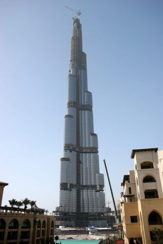 Beeld van de Burj Dubai